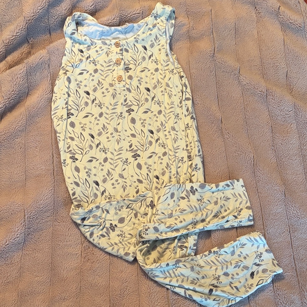Jax and Lennon Tank Romper 4/5